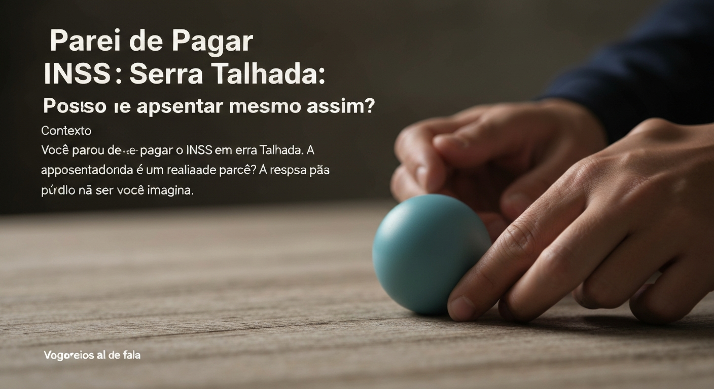 Parei de Pagar INSS em Serra Talhada: Posso me aposentar mesmo assim?